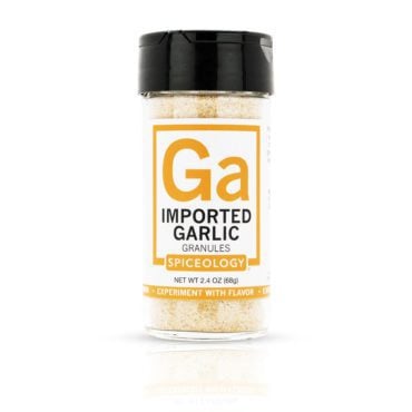 Garlic Granules, Imported in 2.4oz Glass Jar