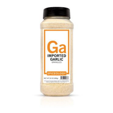 Imported Garlic Granules in 24oz container