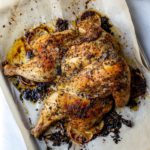 Greek freak roasted chicken on sheet pan