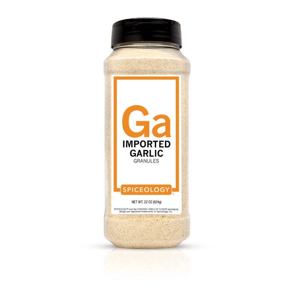 Imported Garlic Granules in 22oz container