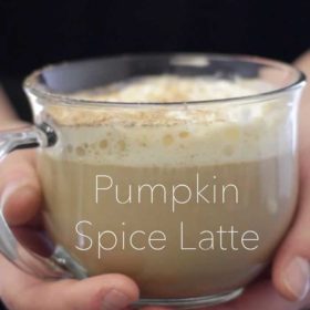Learn how to make a homemade pumpkin spice latte