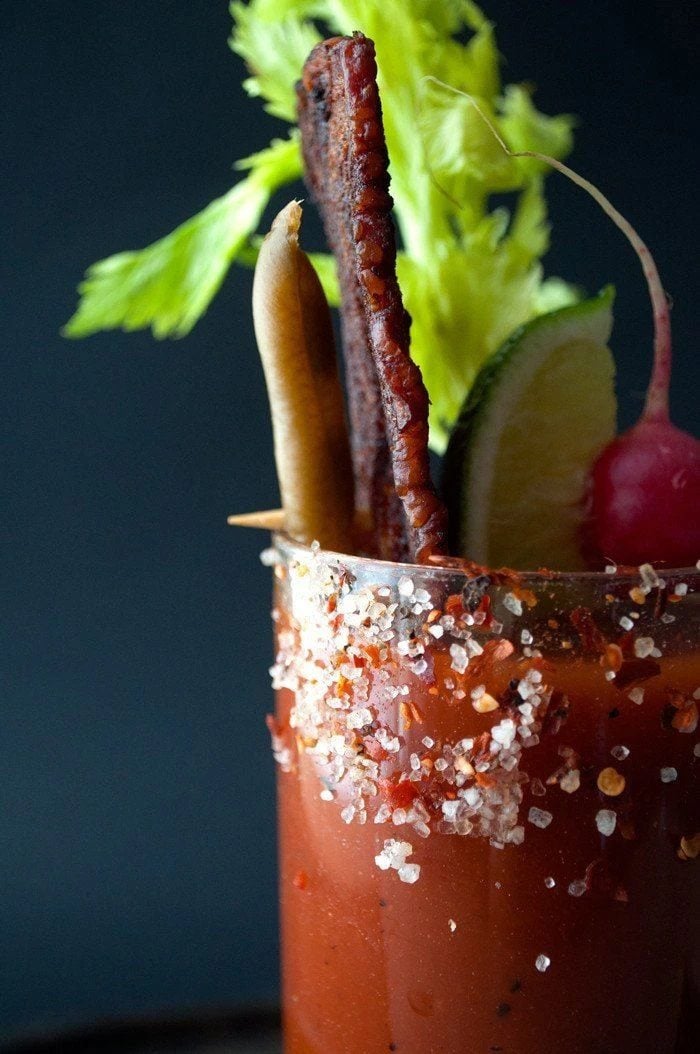 Bloody Mary Pitcher Recipe - Bloody Mary Party Mix For 15-20 Servings