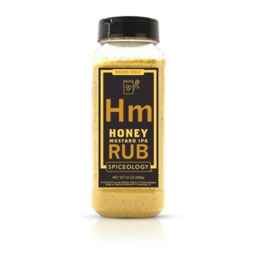 Derek Wolf Honey Mustard Ipa Rub in container