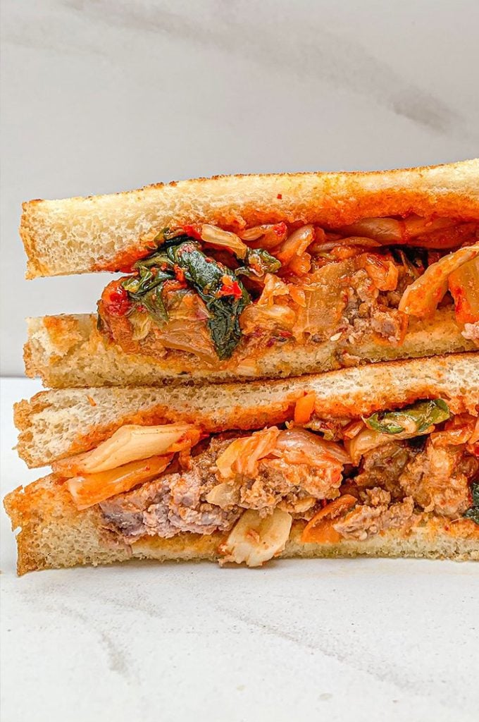 Korean BBQ Meatloaf + Sandwich