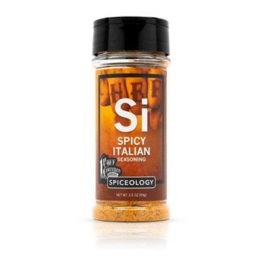 Chef Lawrence Duran Chef Spicy Italian seasoning in small container