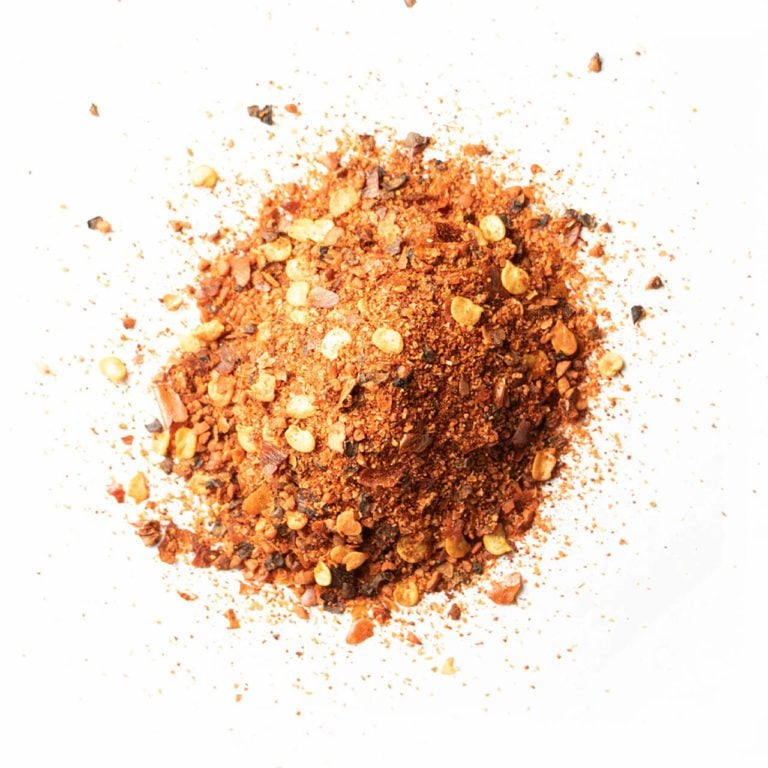 Spicy Andouille Sausage Blend spice pile