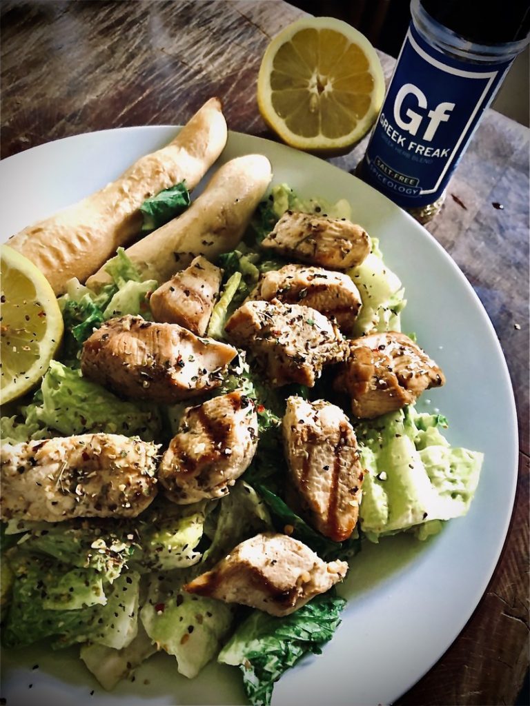 Greek Marinated Chicken Salad Recipe