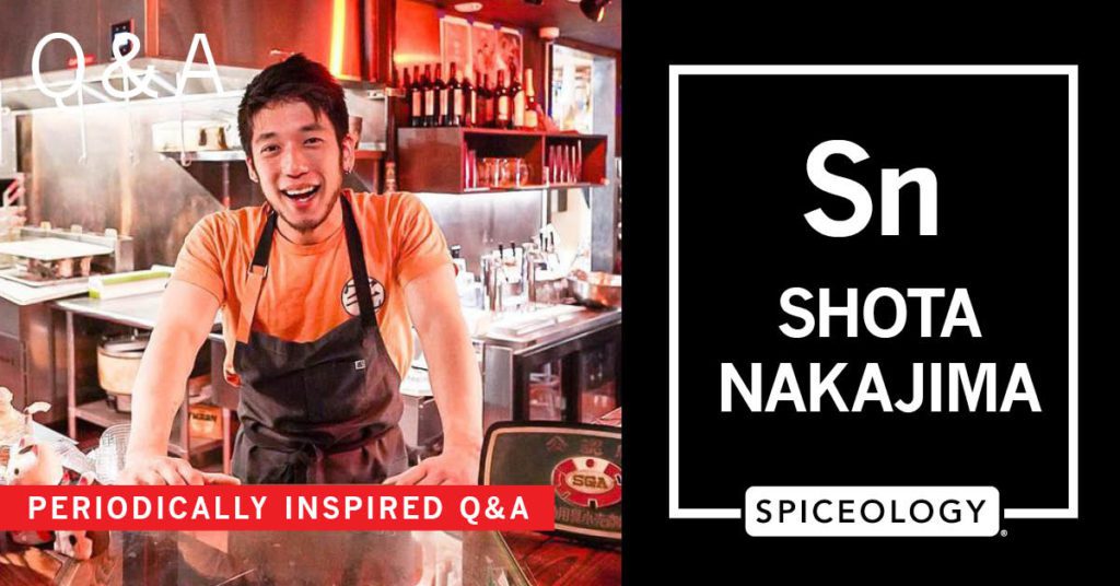 Shota Nakajima periodically inspired interview