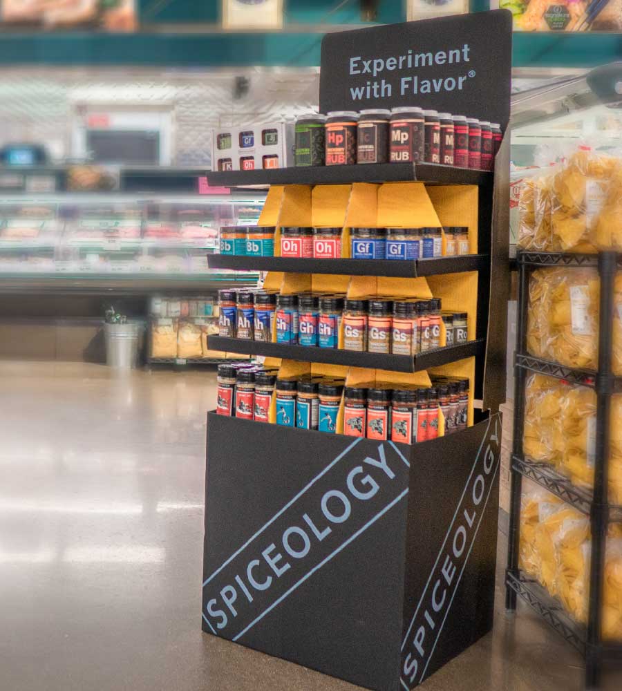 Spiceology retail display