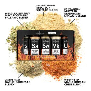 Sinfully Delicious Variety Pack of Hell's Kitchen seasonings