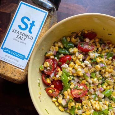 Seasoned Salt Raw Corn Salad