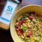 Seasoned Salt Raw Corn Salad