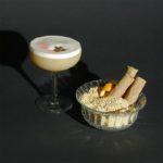 Spiced Whiskey Sour Cocktail