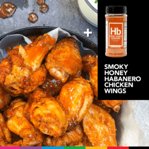 Smoky Honey Habanero Chicken Wings