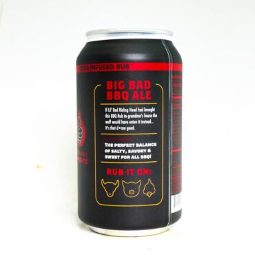 Big Bad BBQ Ale Try It On Label