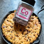 Chocolate Chip & Cocoa Nibs Skillet Cookie