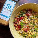 Spiceology Seasoned Salt Raw Corn Salad