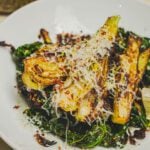 Spiceology Greek Freak Sautéed Fennel, Kale and Mushrooms Recipe