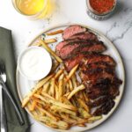 Spiceology Black Magic Compound Butter Steak and Frites Recipe