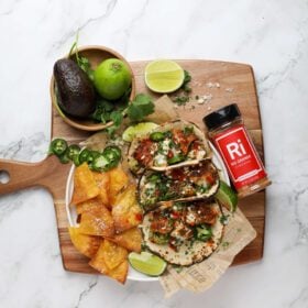 Spiceology Rio Grande Grilled Fish Tacos Recipe
