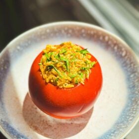 Spiceology Chile Margarita Tomato Rellenos Recipe