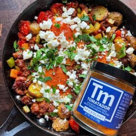 Spiceology Tomatador Breakfast Hash Recipe